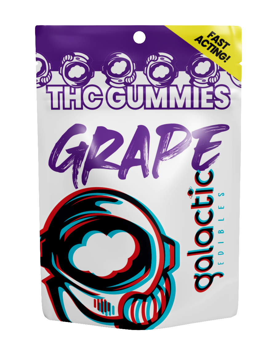 Photograph of product: Grape | Fast-Acting Gummies | 20pk