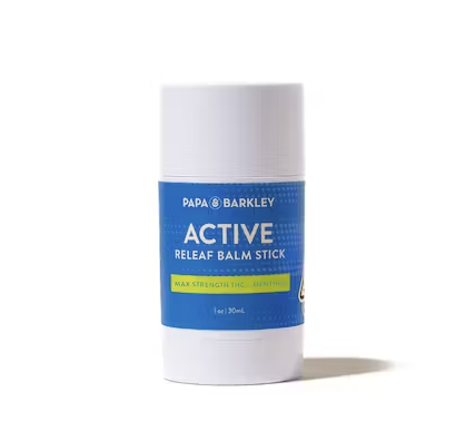 Photograph of Product: Active Releaf BALM STICK 350mg - Papa & Barkley