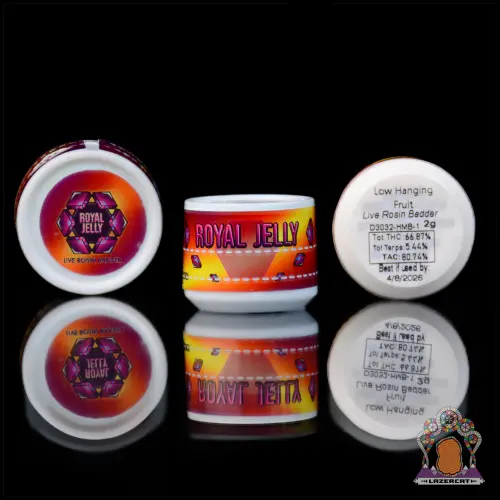 Photograph of product: Lazercat Live ROSIN Royal Jelly Badder 2G - Rocket Fumes (H)