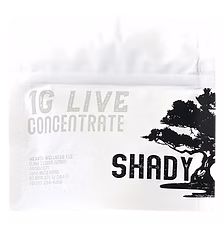 Photograph of product: Shady Extracts Booberry 1G Live Badder