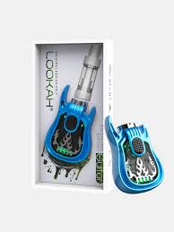 Photograph of product: Lookah | Guitar | Blue | 510 Battery