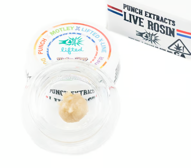 Photograph of product: LIVE ROSIN DONNY HUNTER TIER 4 BADDER 1G