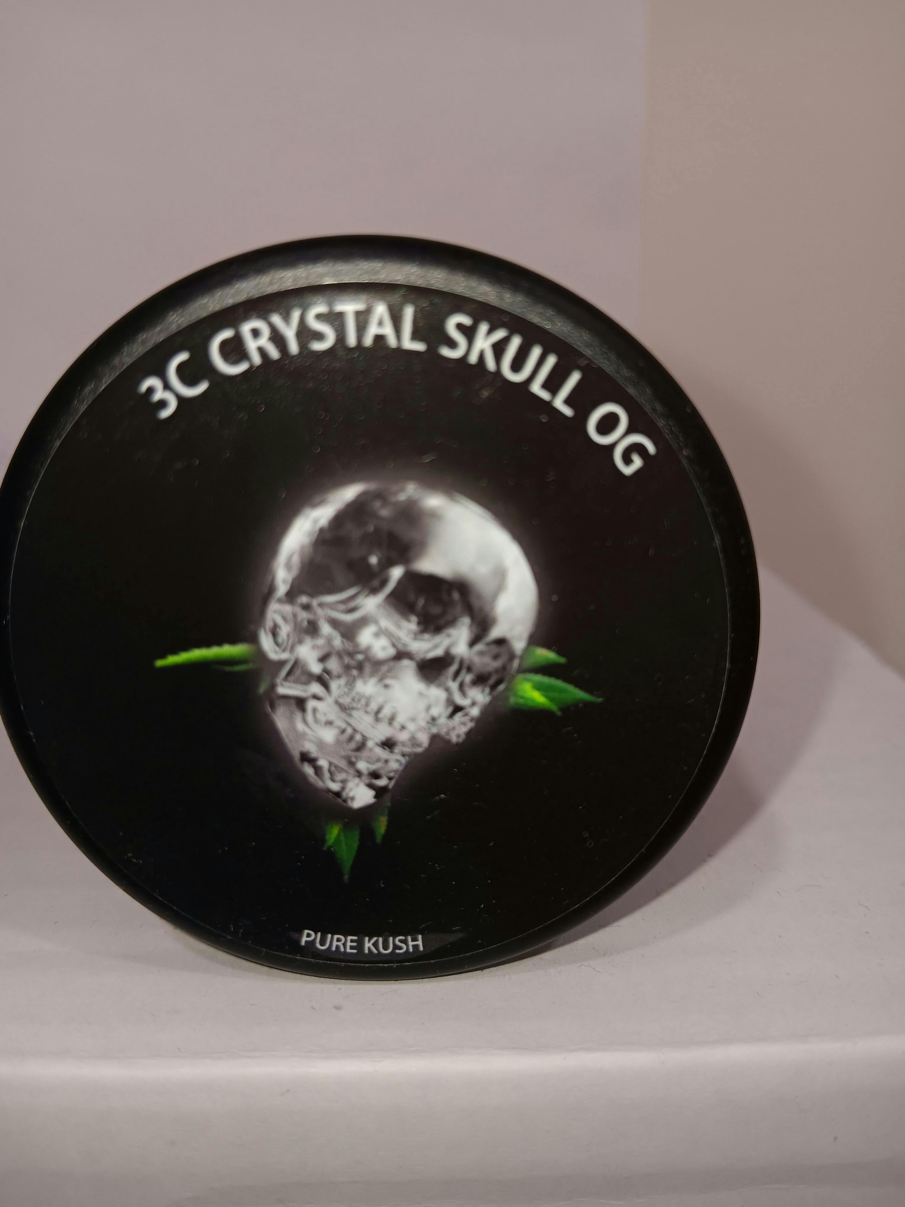 Photograph of product: 3C Farms - Crystal Skull 3.5g - 3.5 grams