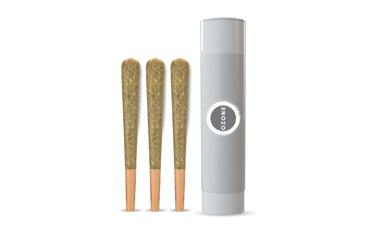 Photograph of product: Banana Daddy - 3 Pack Pre Rolls