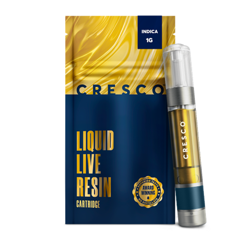 Photograph of product: Live Resin GDP Gelato 45 Cartridge 1g