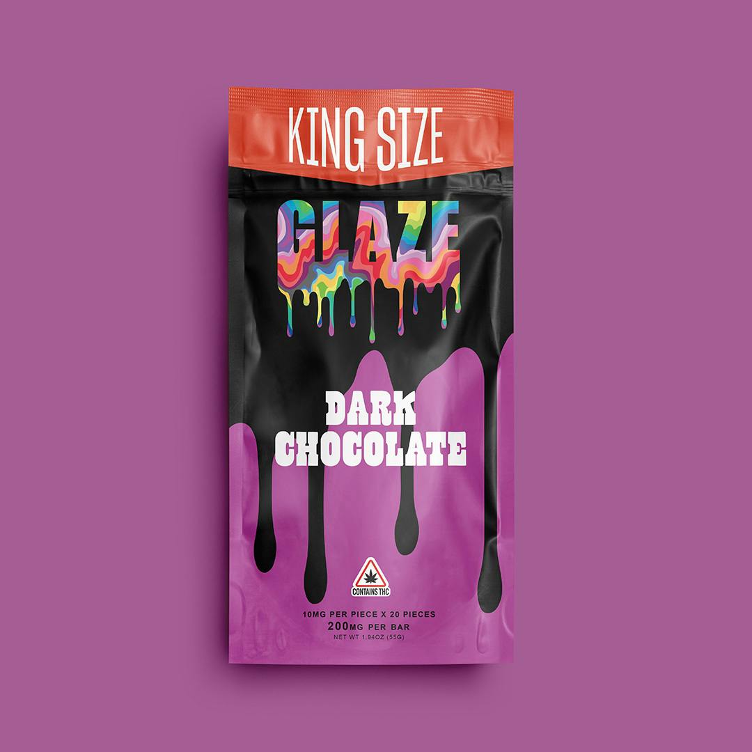 Photograph of product: Glaze - Java Chocolate Bar 200MG