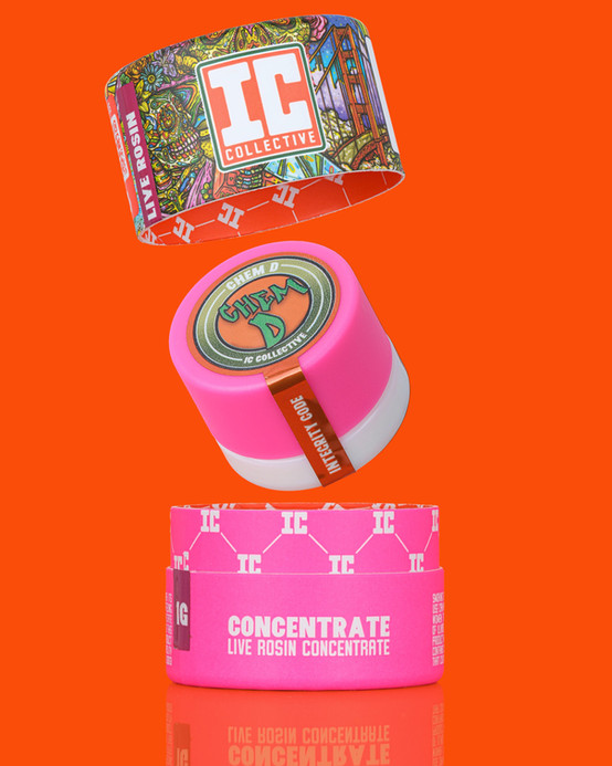 Photograph of product: Live Rosin | IC Collective | Alley Cat