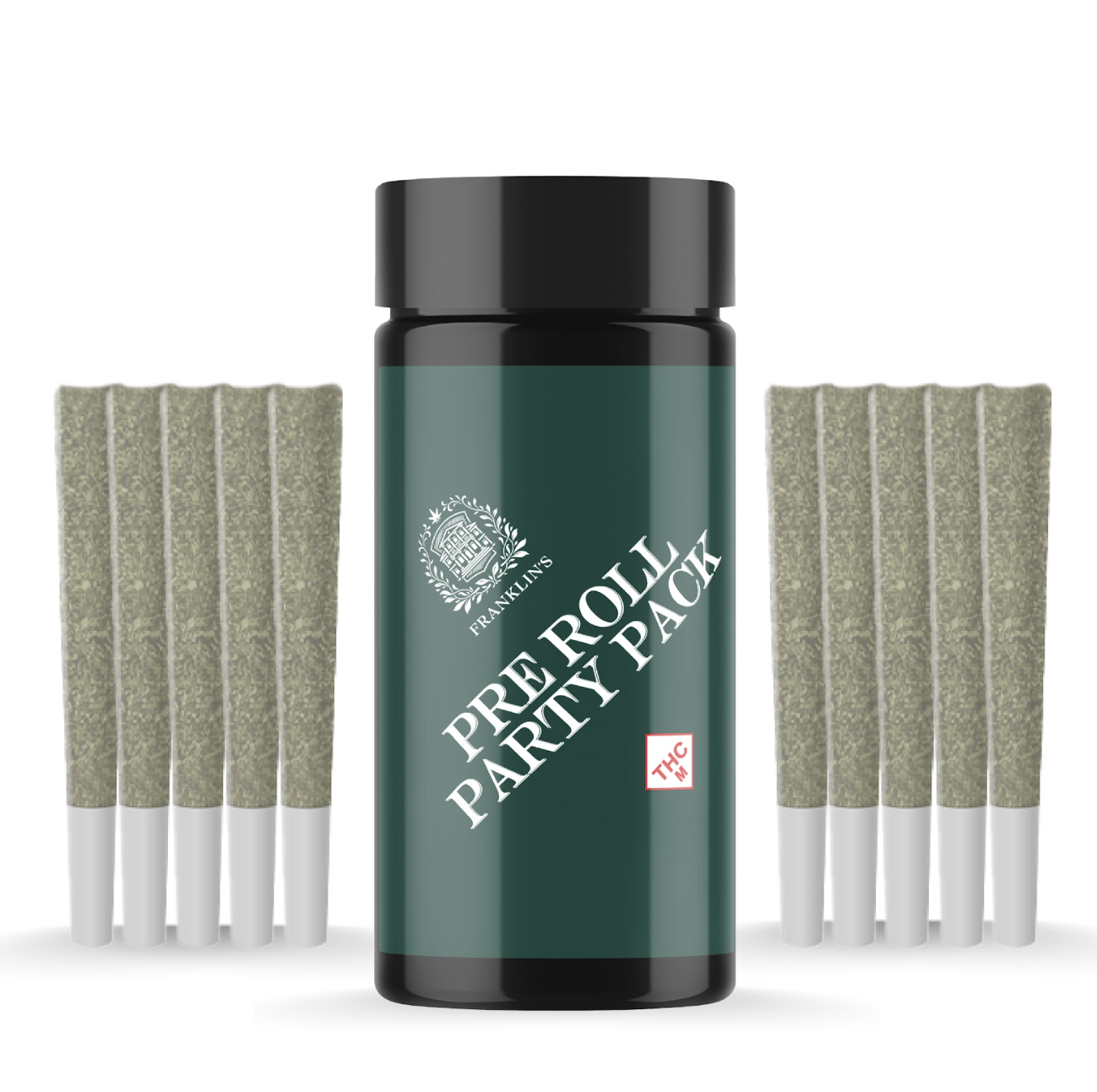 Photograph of product: Pineapple Donut | 0.5g | 10pk Pre-rolls | Franklin's