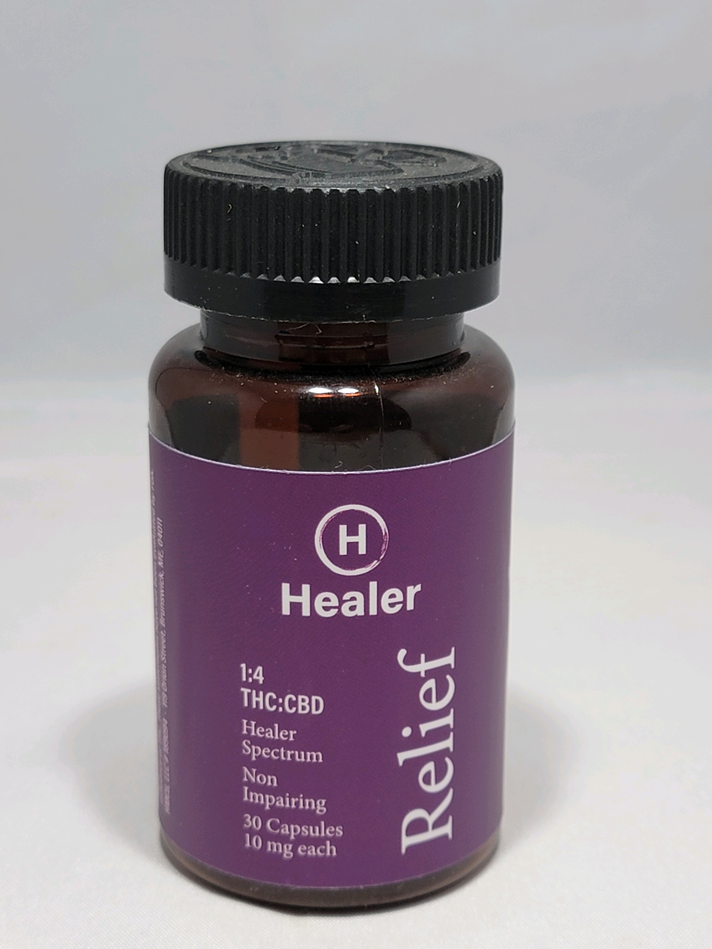 Photograph of product: Healer Relief 10 mg (30 capsules)