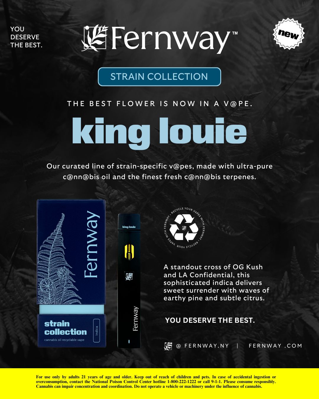 Photograph of product: Fernway - King Louie - Traveler AIO