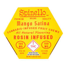 Photograph of product: Spinello - Mango - Oui'd Fruit Chew