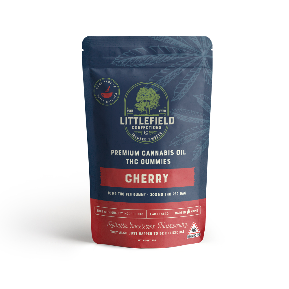 Photograph of product: LFC 300MG TH-oui Gummies - Cherry