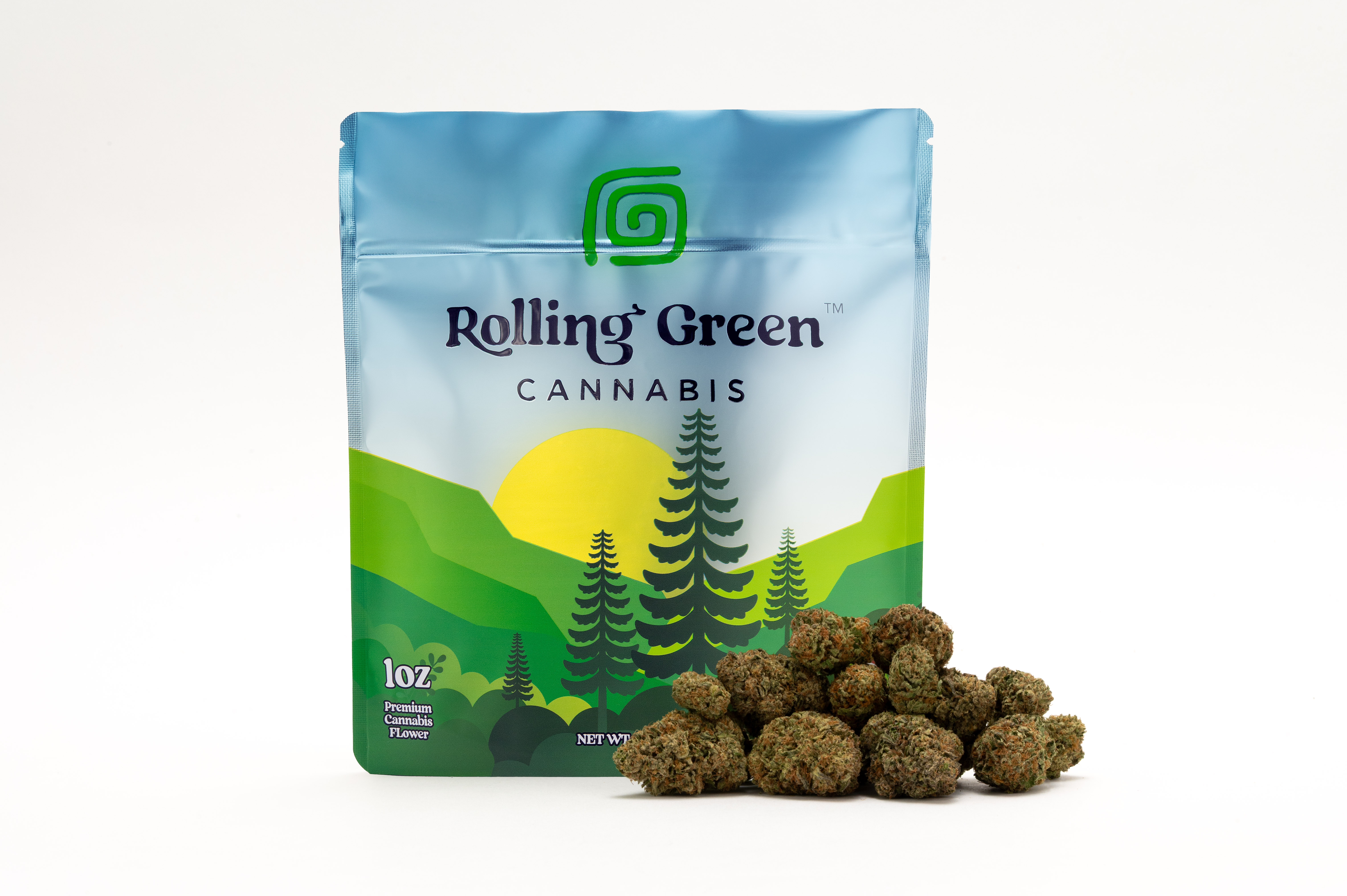 Photograph of product: Rolling Green | Purple Punch | Flower - 28g