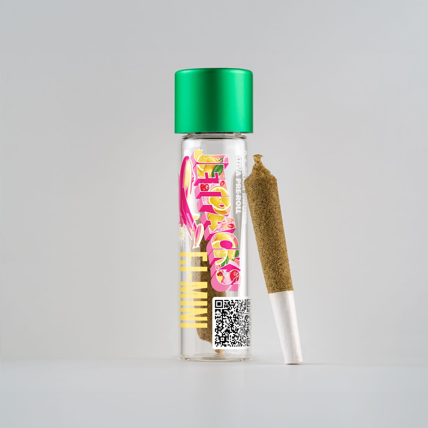 Photograph of product: Jetpacks FJ-Mini Infused PreRoll Single - Pink Lemonade