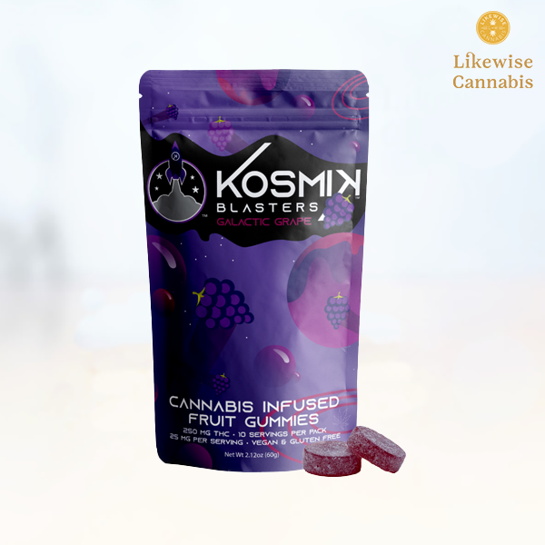 Photograph of Product: 10-PACK 250MG GALACTIC GRAPE GUMMIES