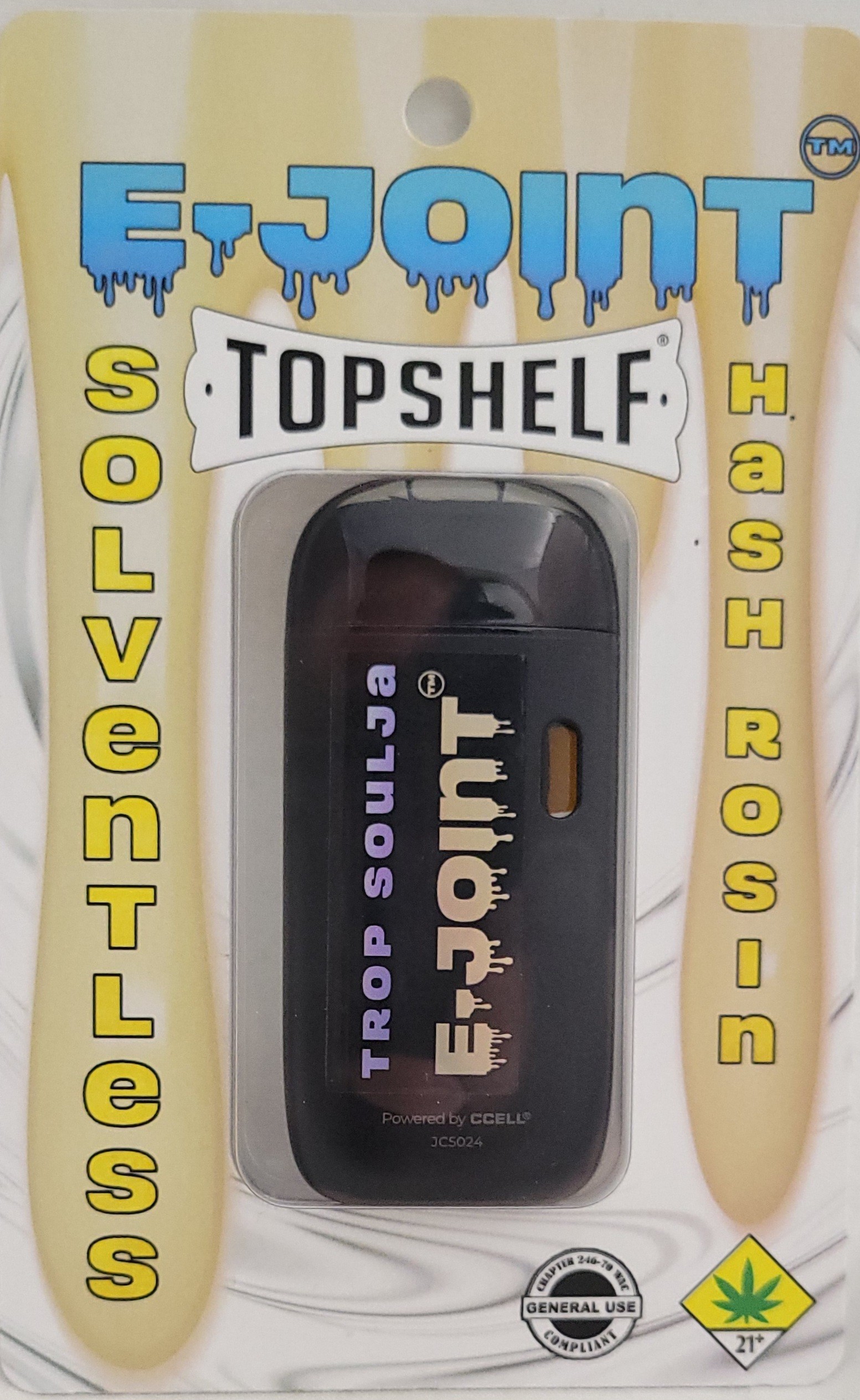 Photograph of product: Trop Soulja *au chocolat Rosin* | 1g