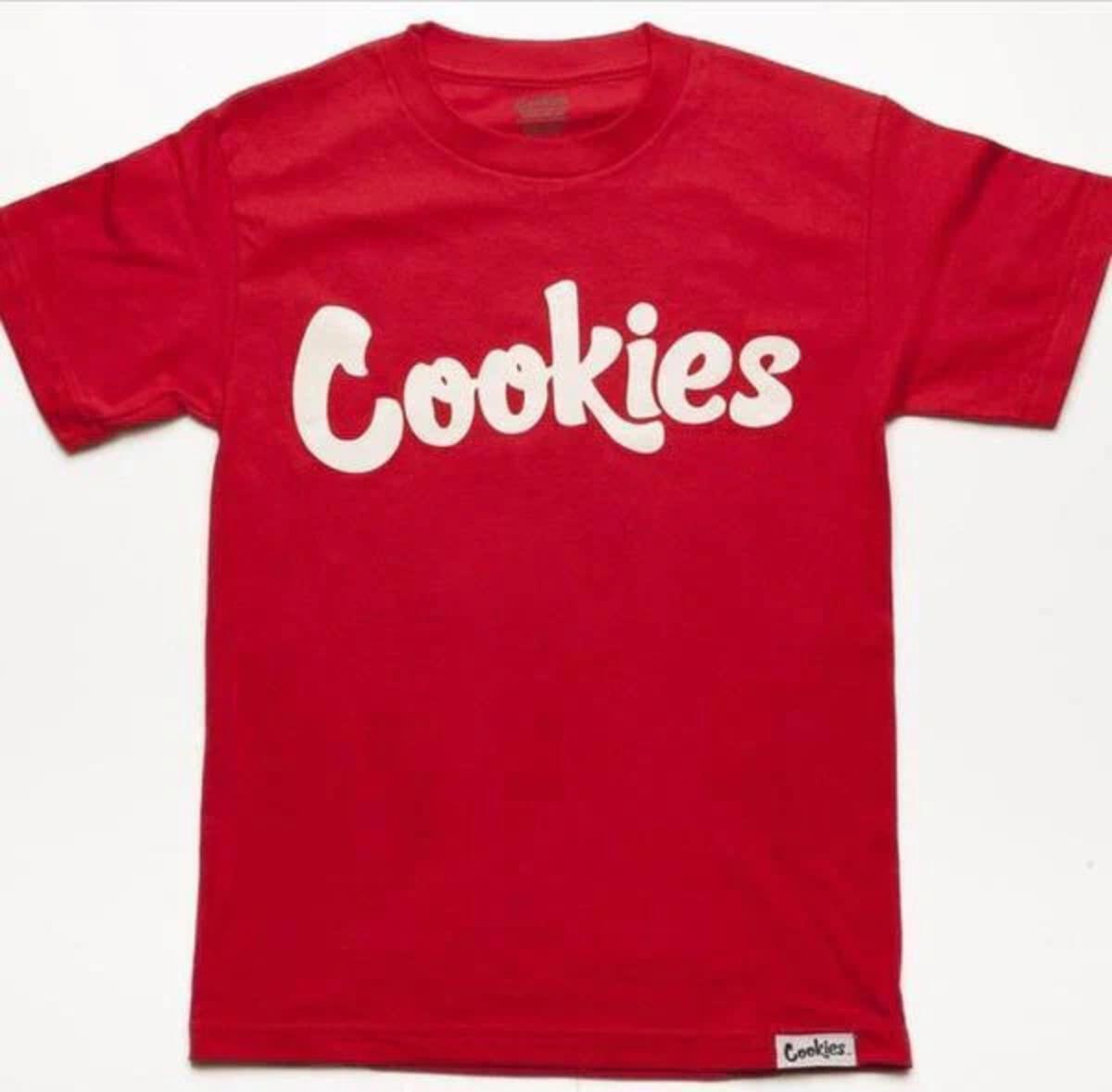 Photograph of product: Cookies | Original Mint Tee | Red/White - XL