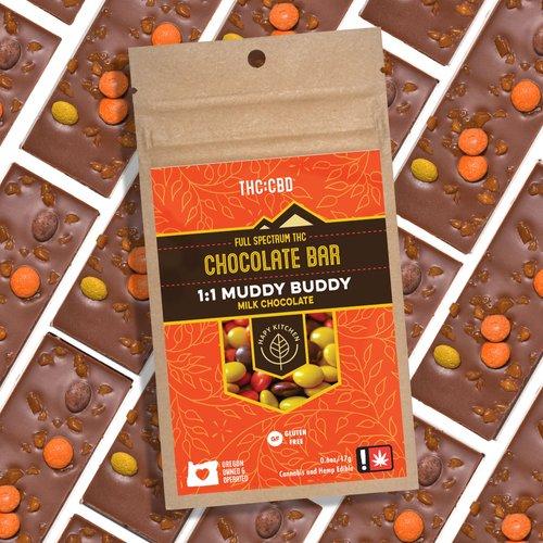 Photograph of product: Hapy Kitchen - 1:1 Muddy Buddy Milk Chocolate Bar