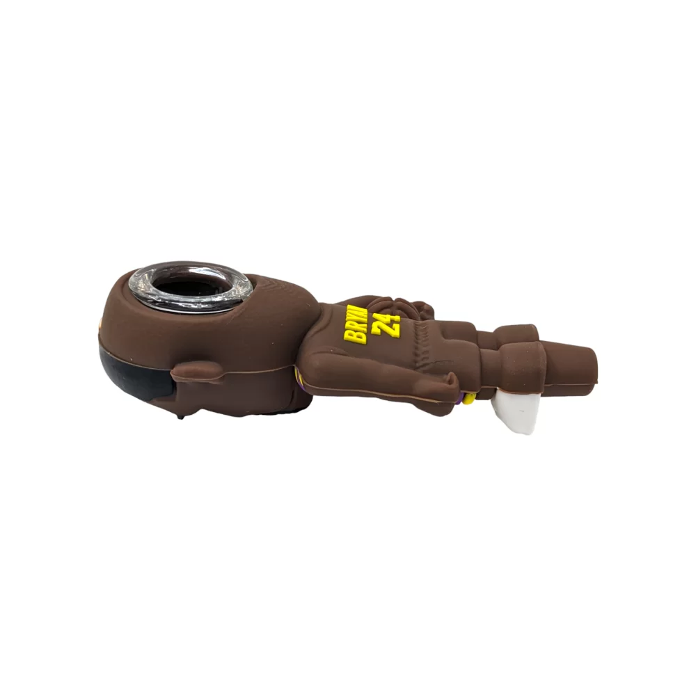 Photograph of product: 4" Silicone "Hoops Hero" Pipe