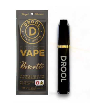 Photograph of product: Biscotti | Live Resin | Disposable Vape | 1g