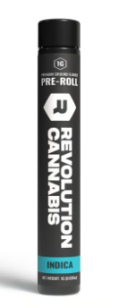 Photograph of product: Infused Pre-roll - Revolution - Blueberry Clementine (I) - 1g