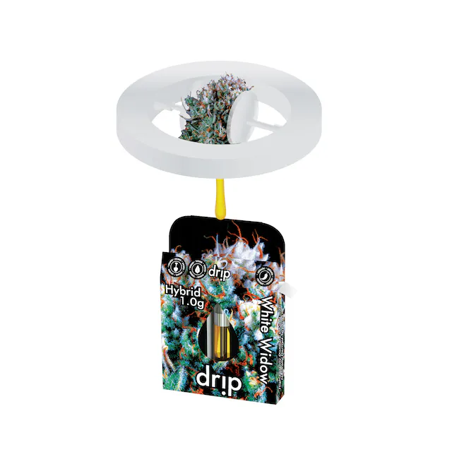Photograph of product: DRIP | Vape Cartridge | White Widow