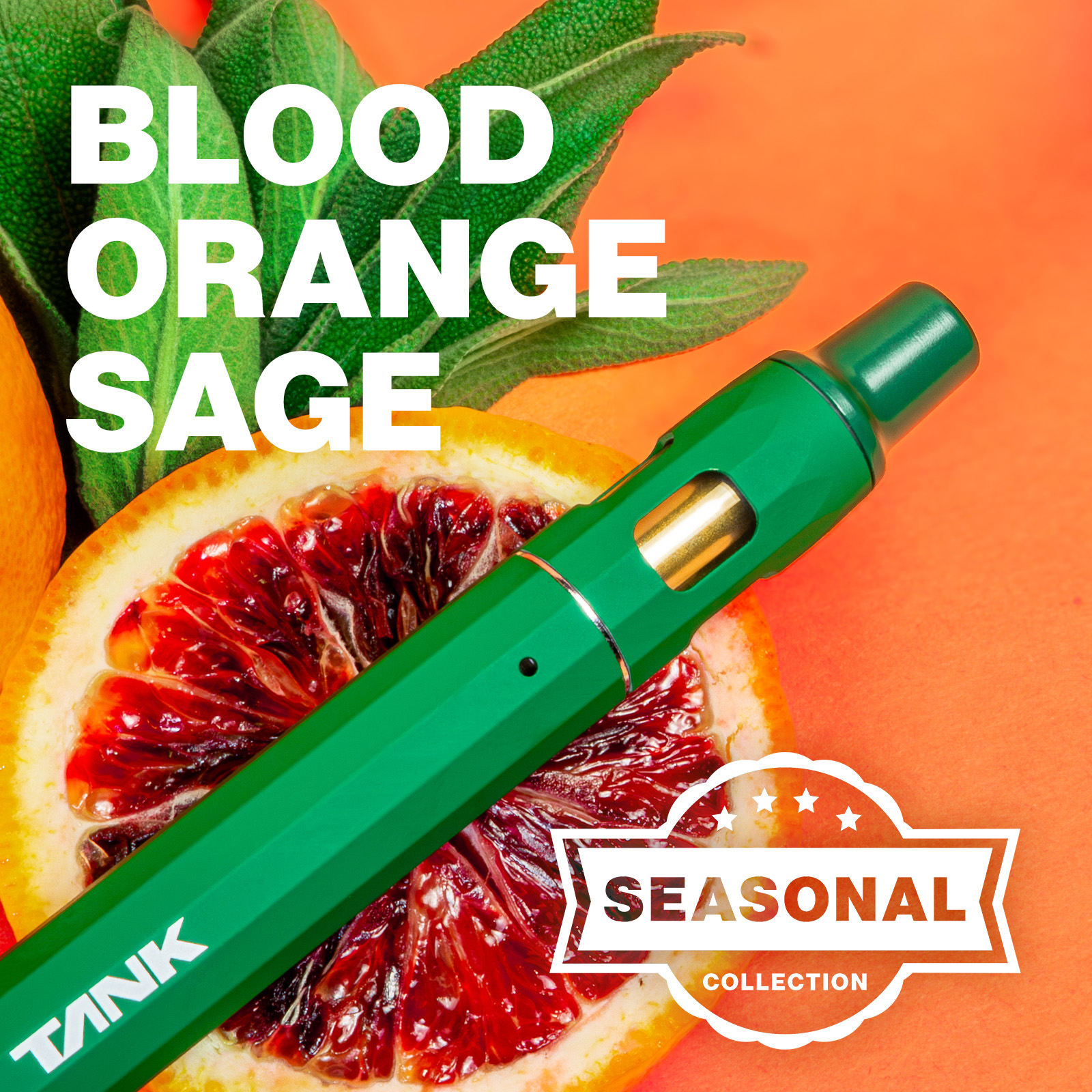 Photograph of product: Blood Orange Sage | The Tank || 1g