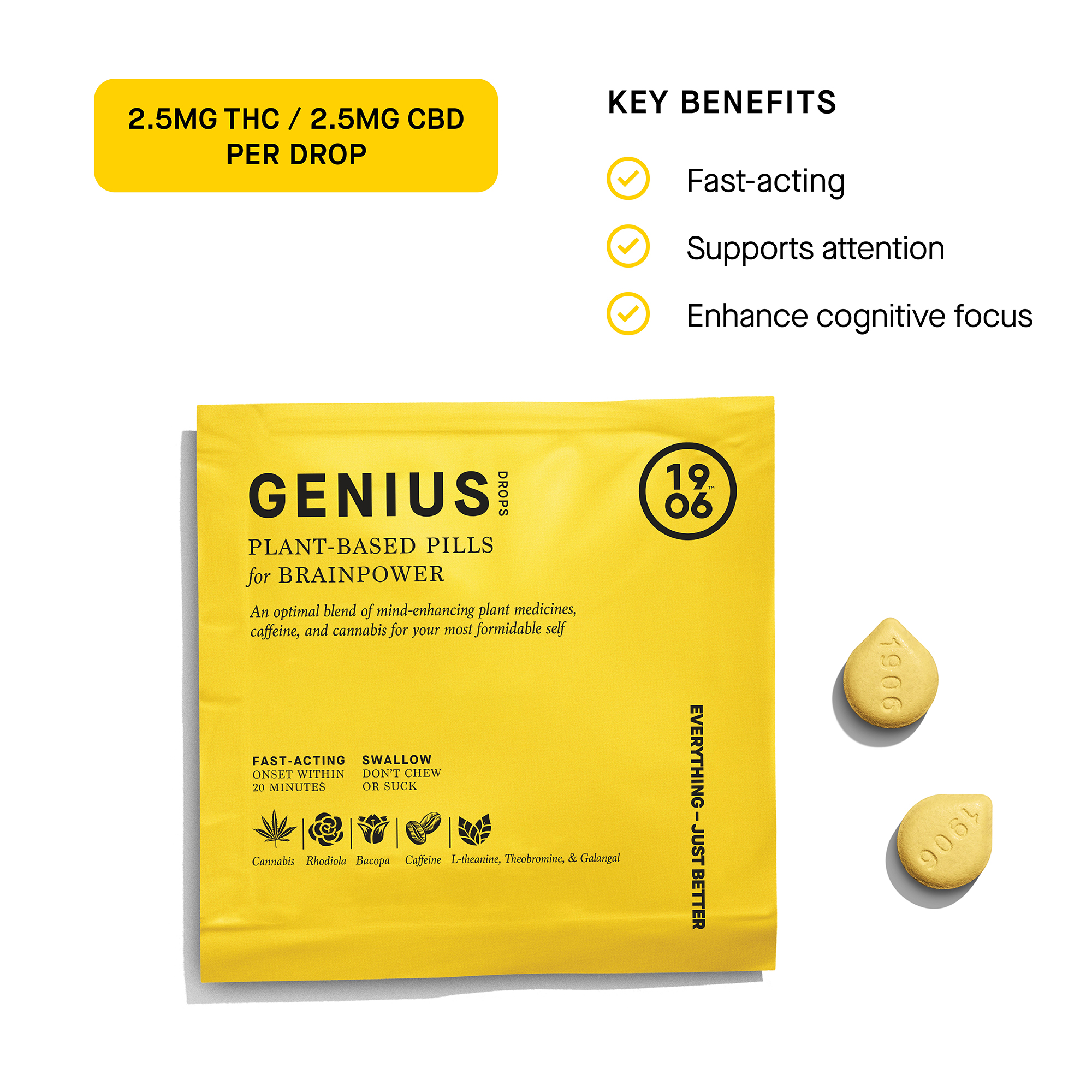 Photograph of Product: Genius | Tablets | 4 Pack