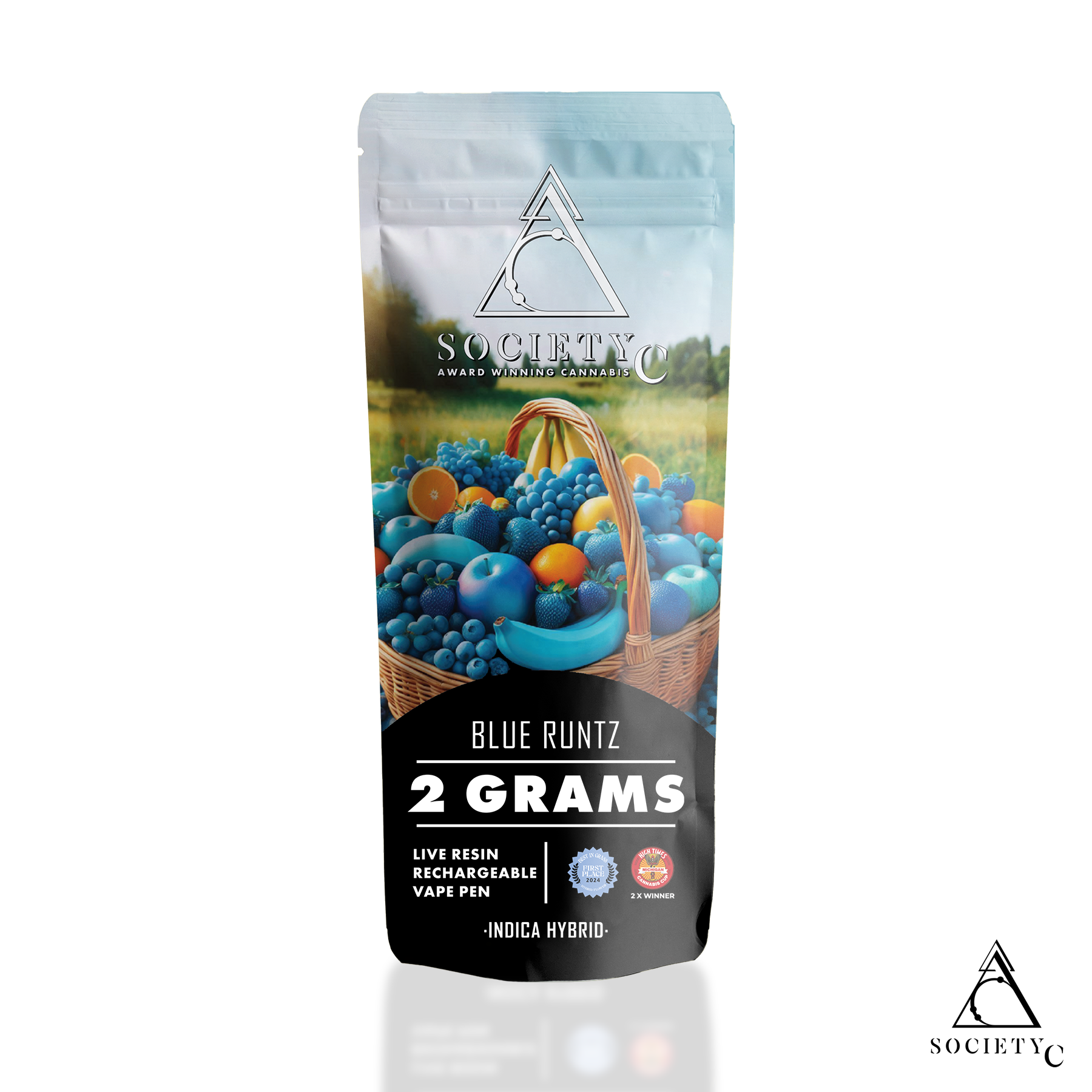 Photograph of product: Blue Runtz | 2G Live Resin Disposable