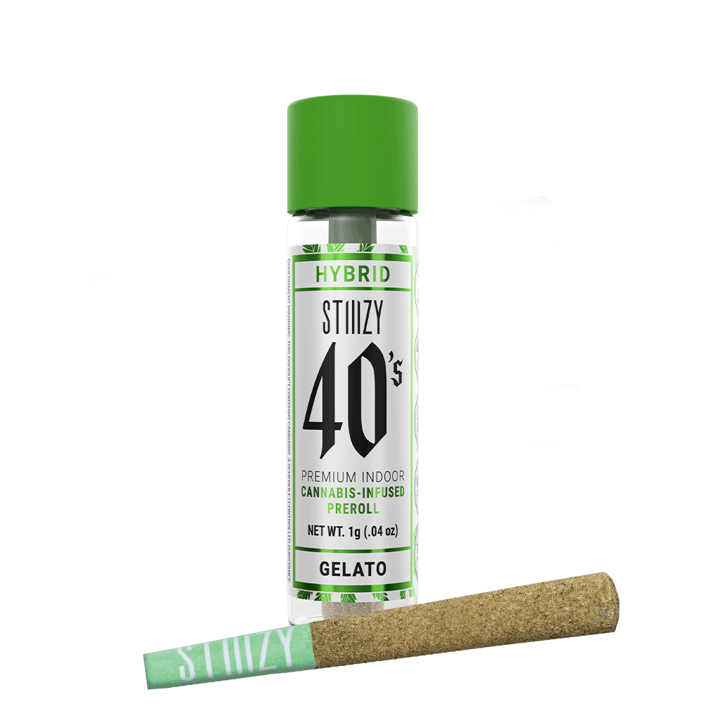 Photograph of product: 1g Gelato 40's Infused Pre Roll