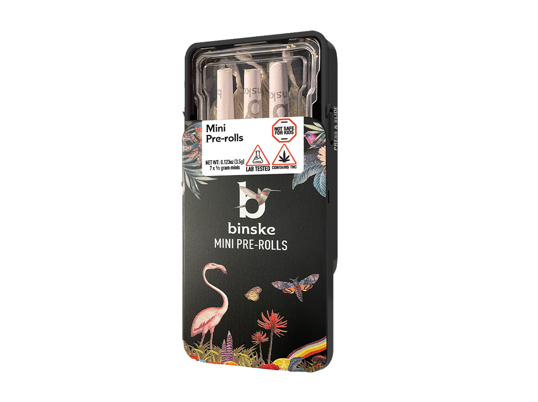 Photograph of product: Double Baked Cake | 0.5g | 7pk Pre-Rolls | Binske