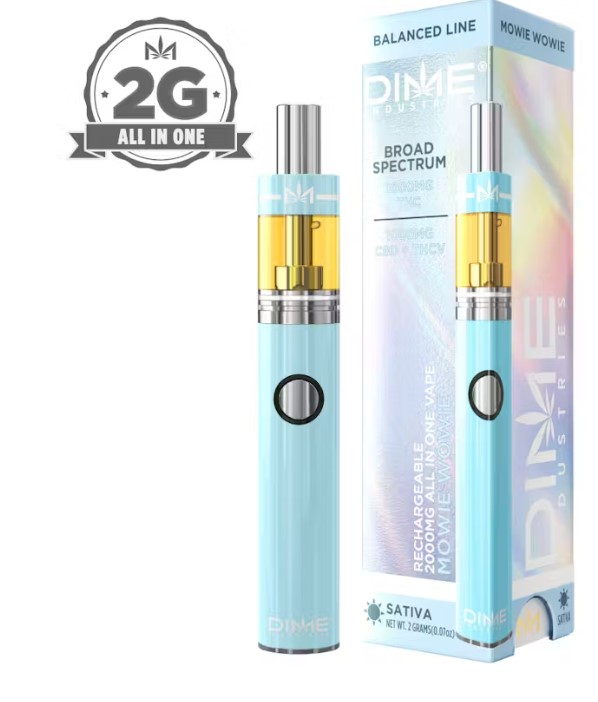 Photograph of product: 1:1 Mowie Wowie Disposable - 2g - DMC