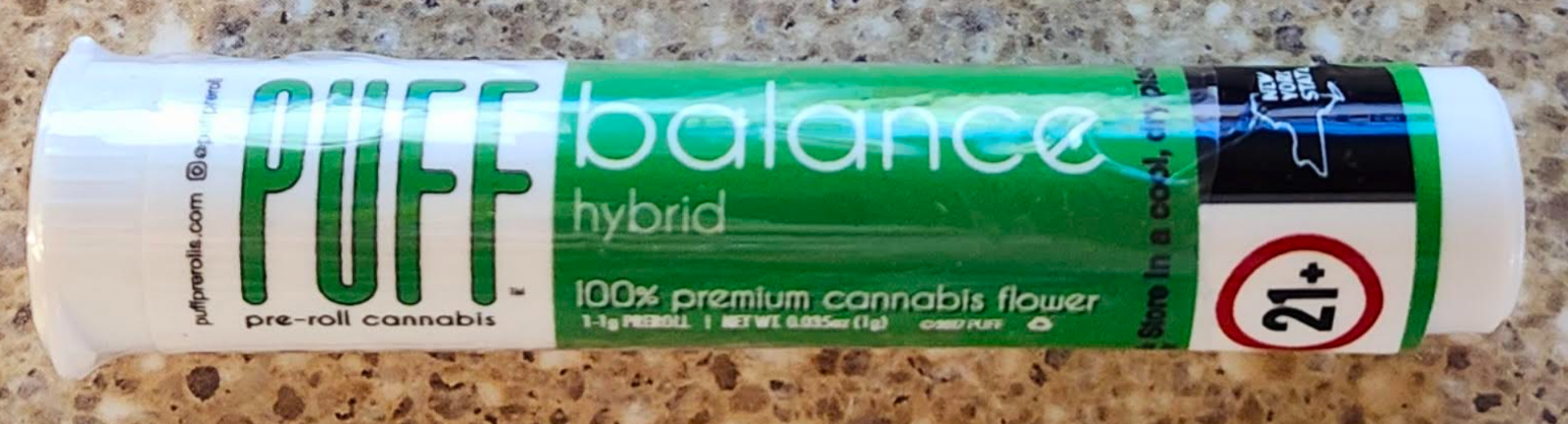 Photograph of Product: Balance Pre roll | Hybrid | Puff