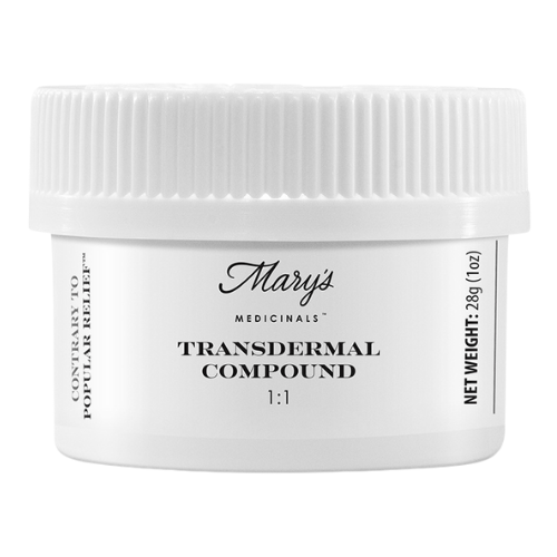 Photograph of product: Mary's Medicinals Transdermal Compound 1:1 CBD/TH-oui 500mg