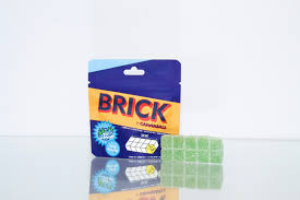 Photograph of Product: CANNABALS l BRICK edibles l BLUE RASPBERRY 100mg