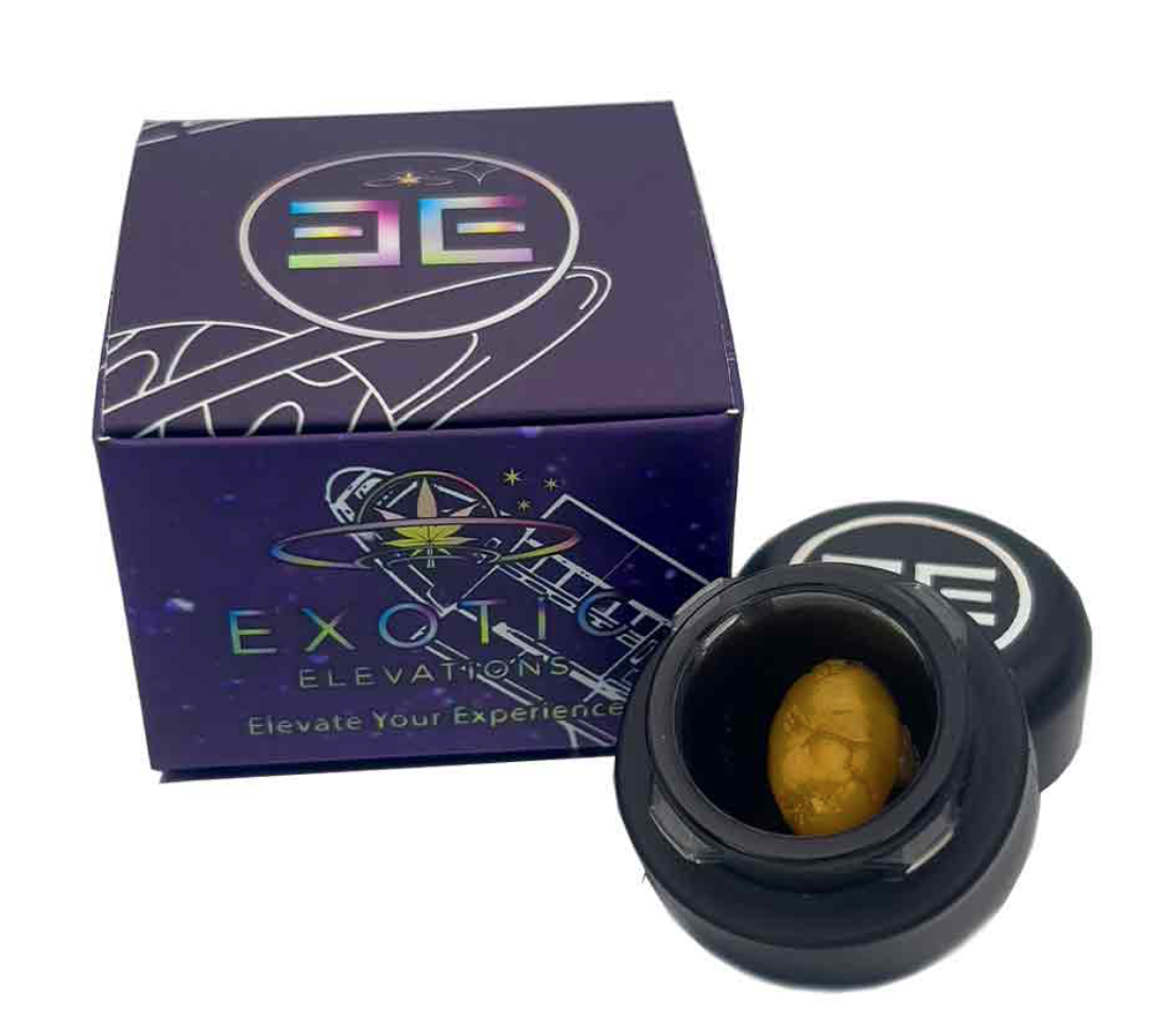 Photograph of product: Thai Mints Live Badder 1g - Exotic Elevations