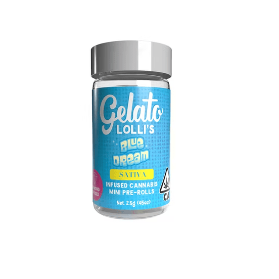 Photograph of product: Gelato Infused Mini Pre-roll Pack Blue Dream 3g - 