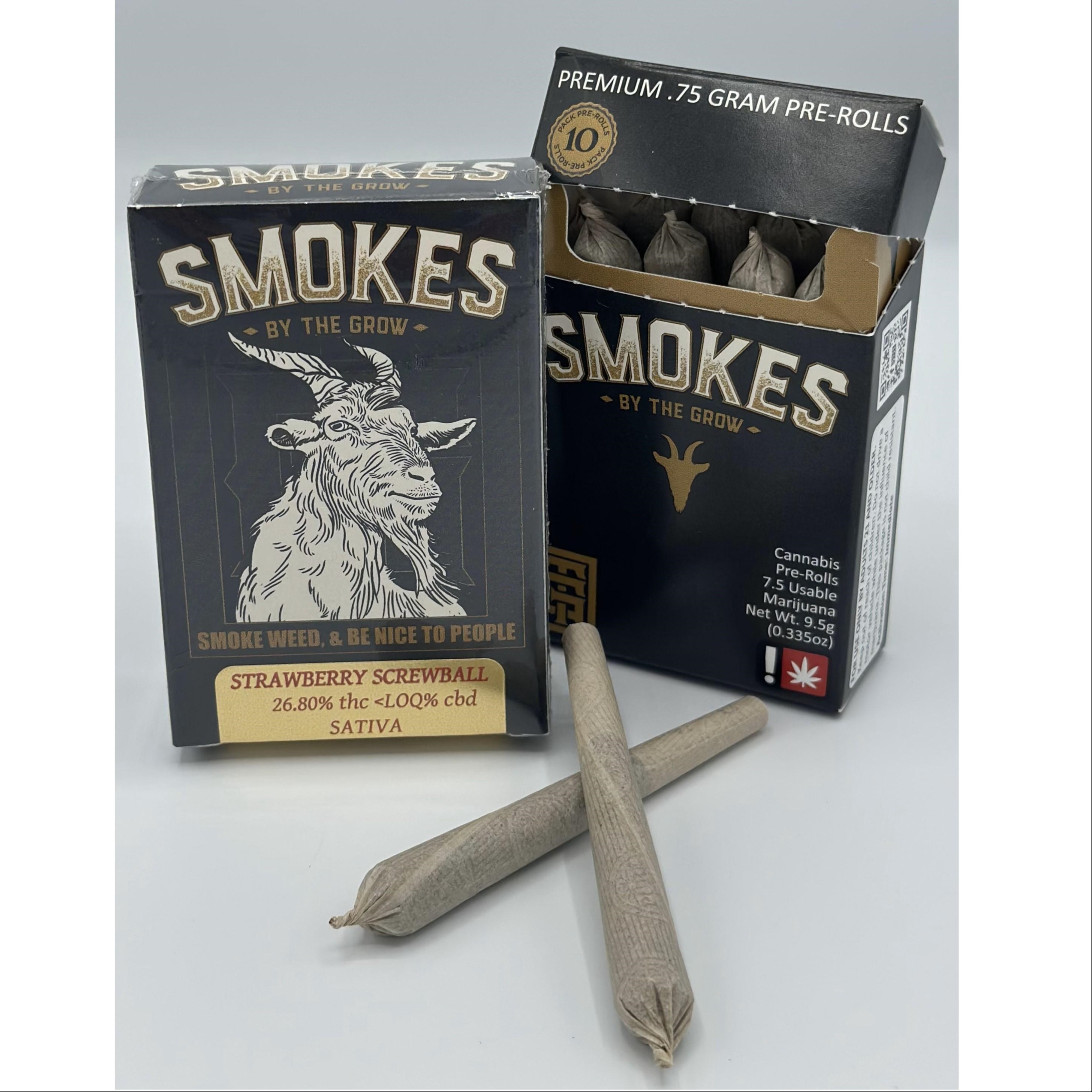 Photograph of product: SMOKES > Pre Roll 10Pk x 0.75g > Castaway