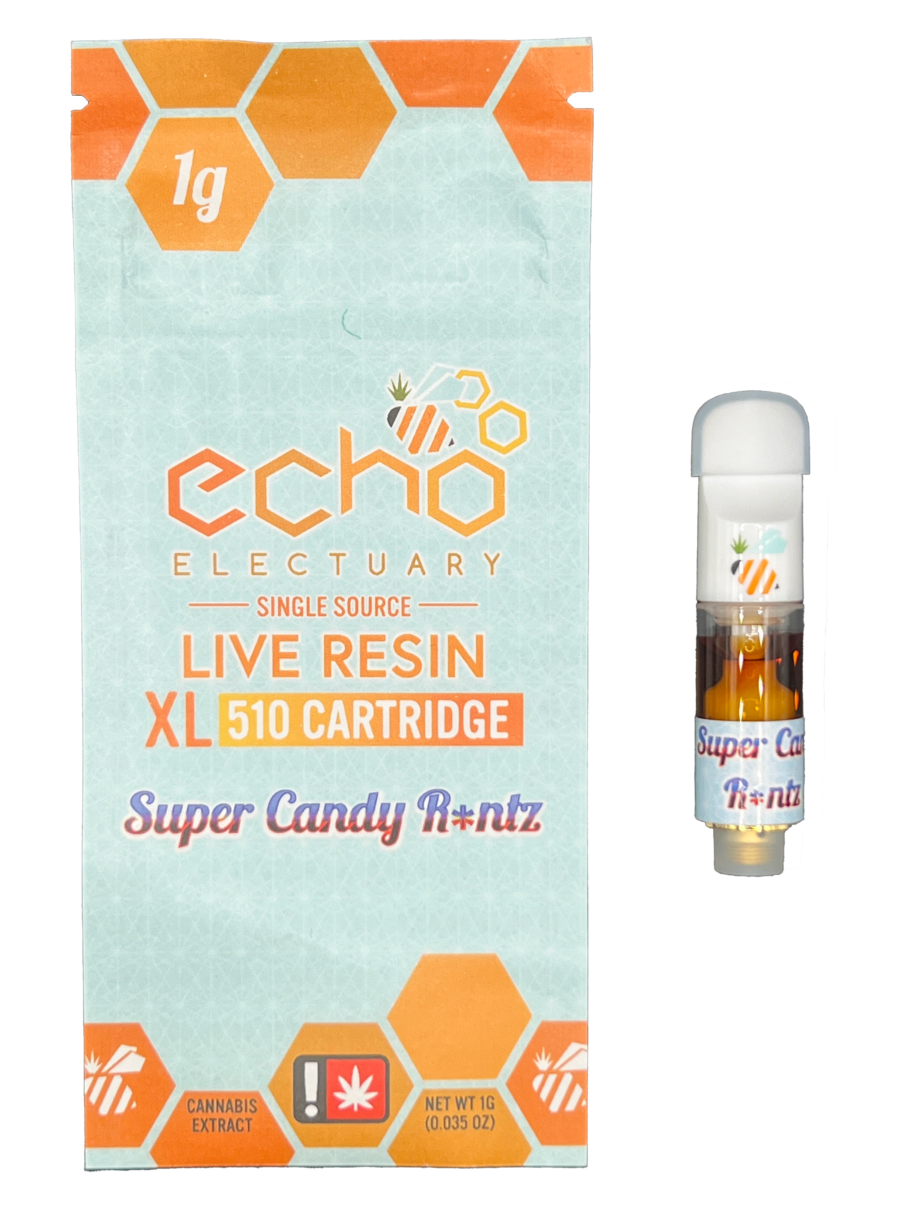 Photograph of product: Super Candy Runtz Live Nectar XL Cartridge