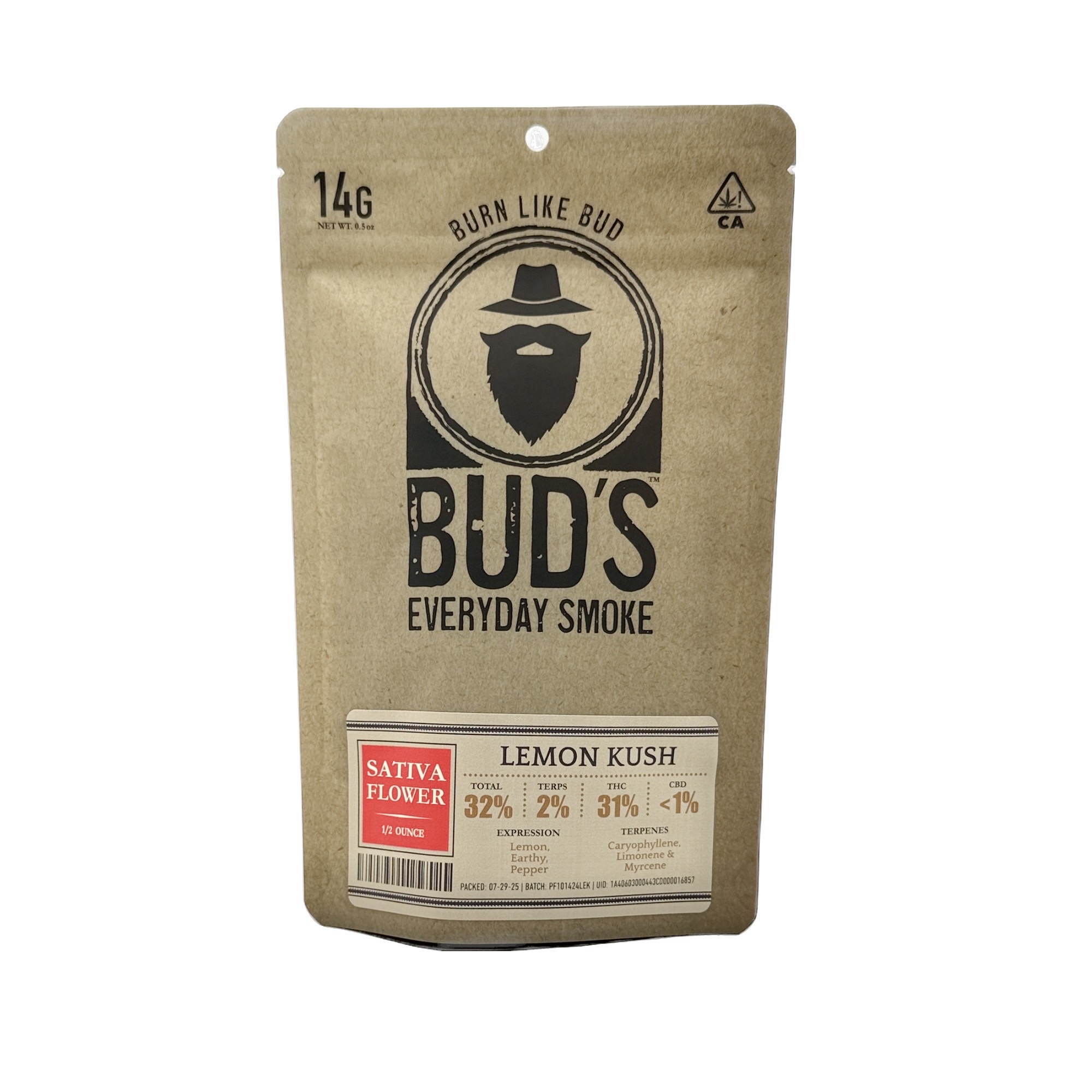 Photograph of product: LEMON KUSH HALF OUNCE