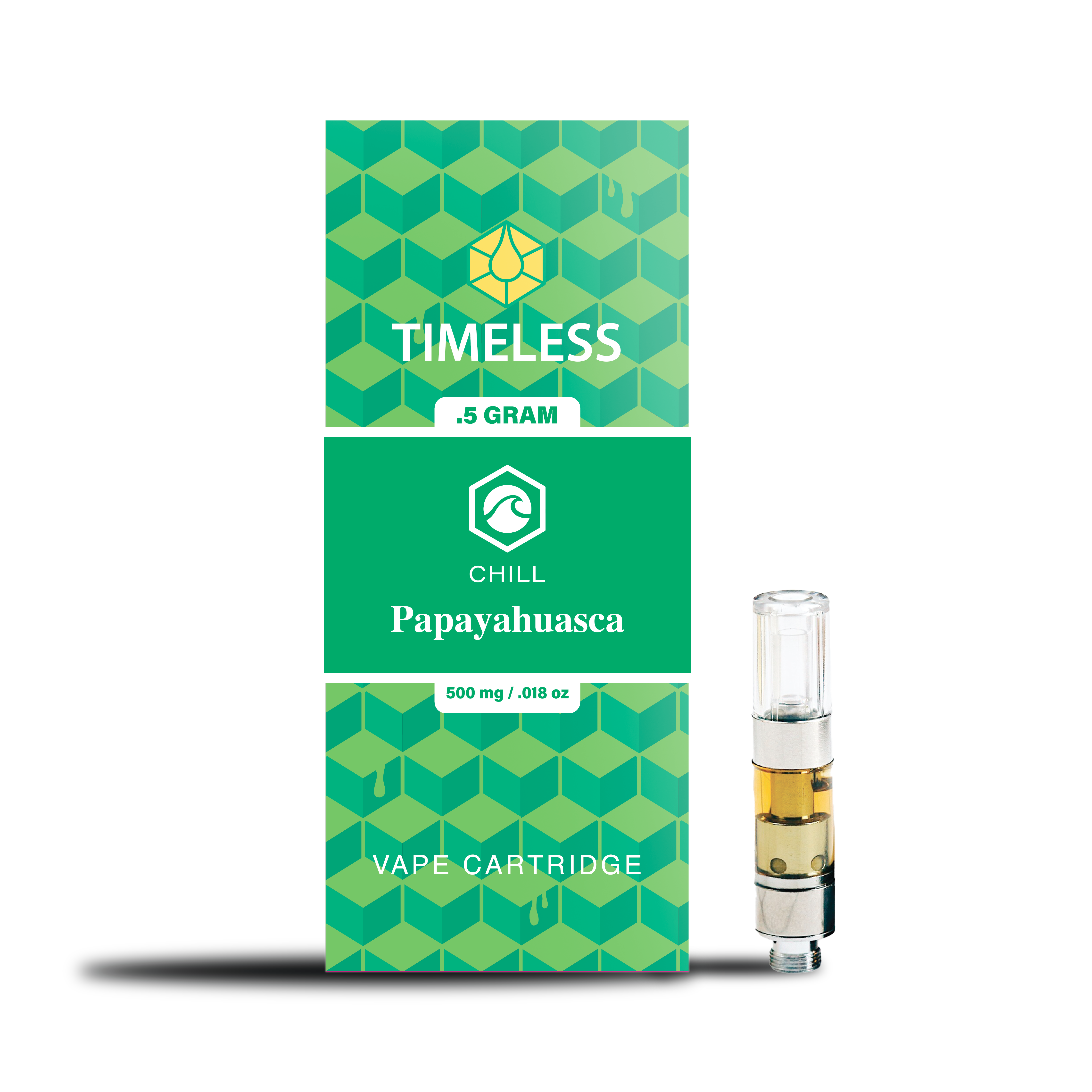 Photograph of product: Papayahuasca Chill Cartridge | 0.5g