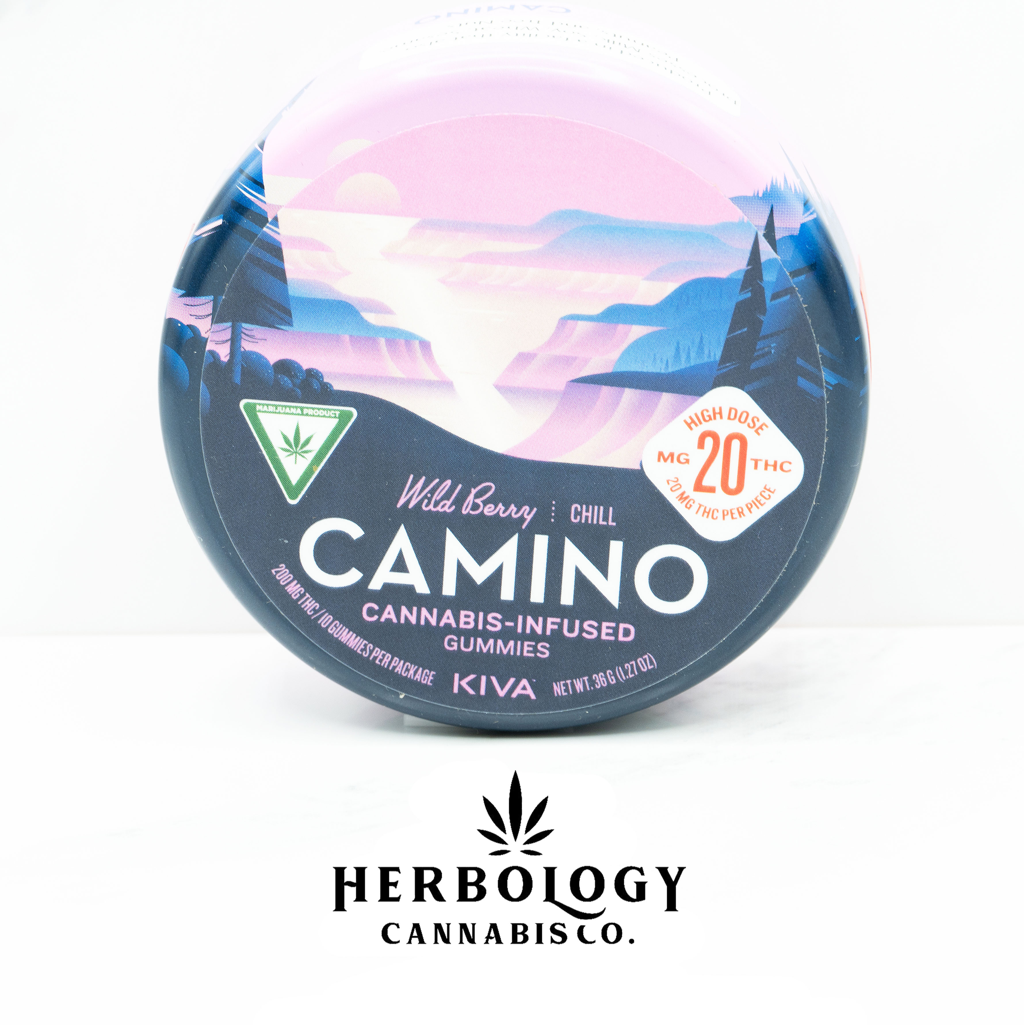 Photograph of Product: Camino | Gummy | Freshly Squeezed | 1:1 CBD:THC 200mg