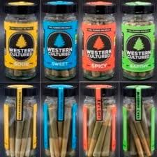 Photograph of product: Western Cultured Shaboozey Pre-Roll Pack Oui'd 14 x .5g