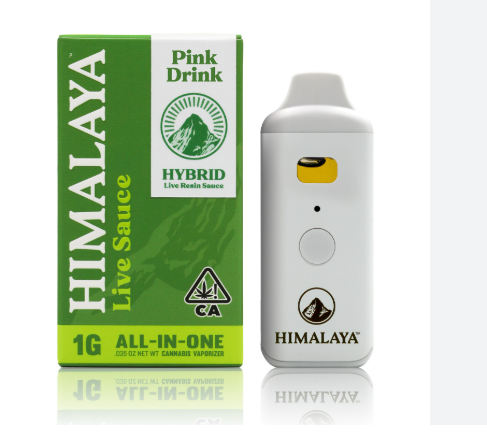 Photograph of product: Pink Drink Live Disposable 1 G