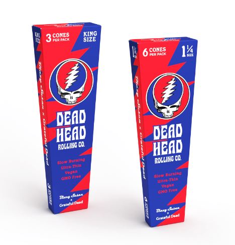 Photograph of product: Blazy Susan | Grateful Dead | 1 1/4 | 6pk Cones