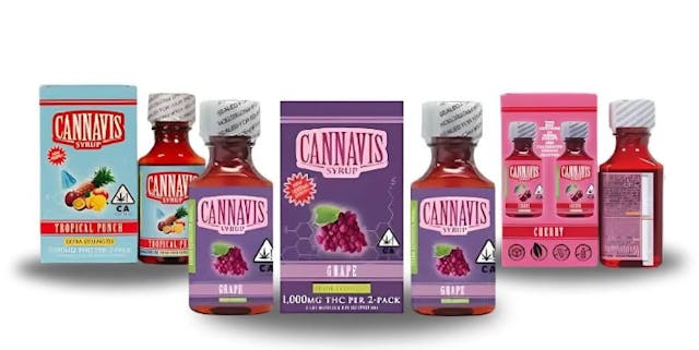 Photograph of product: Cherry- 2pack-Cannavis Syrup - 