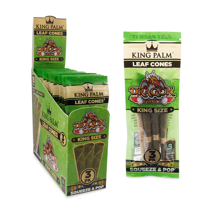 Photograph of product: King Palm King Size 3pk- Dragon Fruit