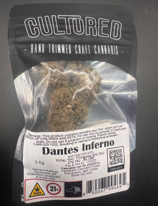 Photograph of Product: Dantes Inferno | Flower - 3.5g