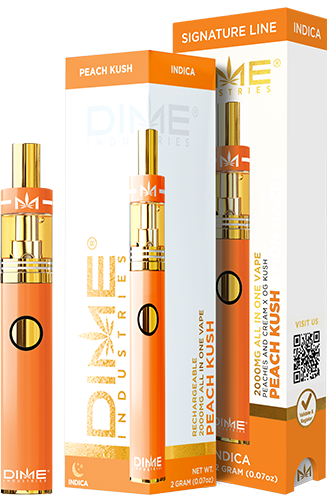 Photograph of product: Dime - Peach Kush - AIO ( Oui'd )