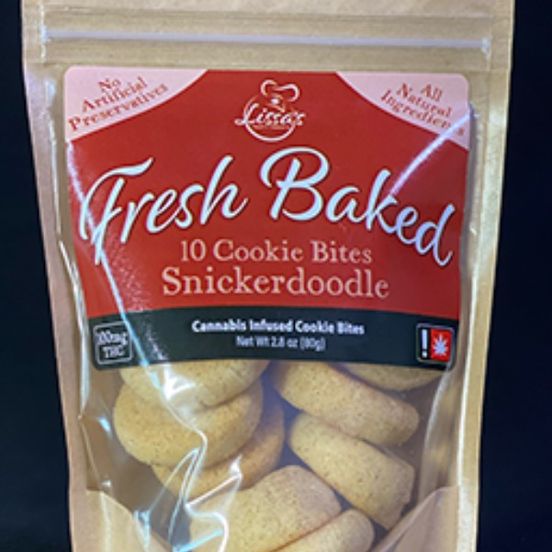 Photograph of product: Lissa Tasty Treats: Snickerdoodle Cookie Bites - 